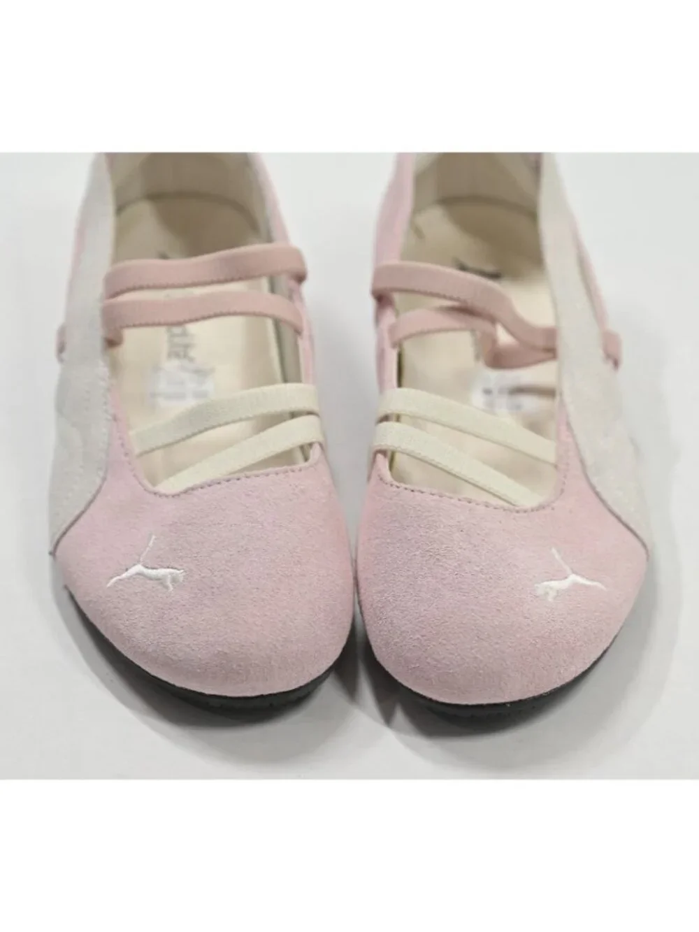 Puma Speedcat Ballet Suede Flats 401287-01 in Whisp of Pink